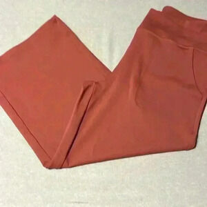 G4 Free Capri Leggings size Large rust color NWOT